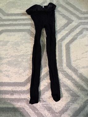 Body Wrappers Black Fishnet Dance Tights